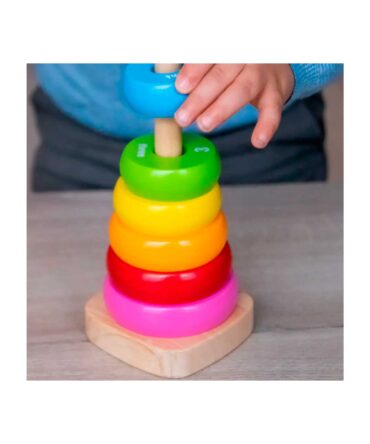 Torre arco iris apilable Max & Lea