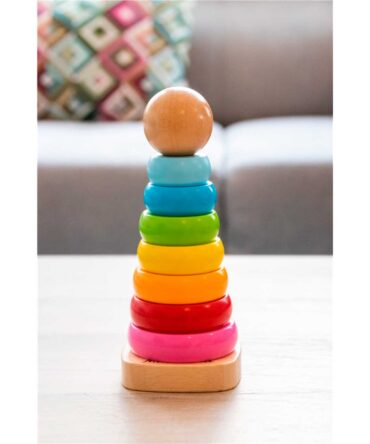 Torre arco iris apilable Max & Lea