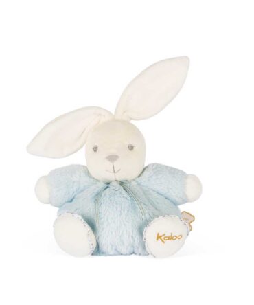 Peluche conejito suave para bebés azul