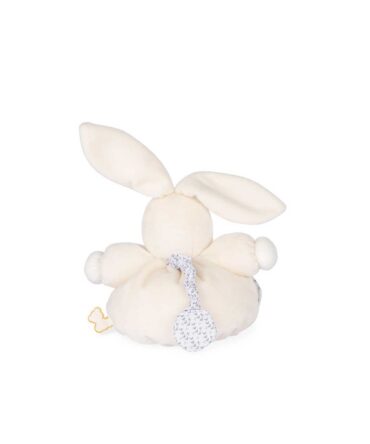 Peluche conejito musical crema