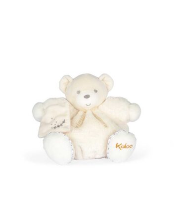 Peluche osito crema gordinflon mediano