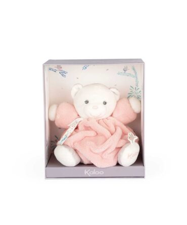 Peluche Kaloo Plume osito rosa
