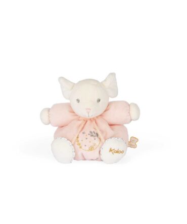 Peluche ratoncito suave para bebés rosa