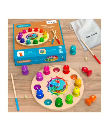 Reloj educativo Max & Lea