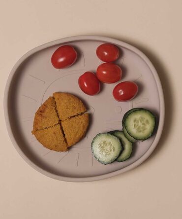 Plato de silicona con ventosa sin BPA Alfie