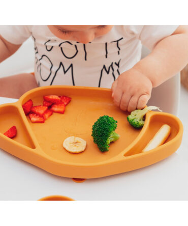 Plato de silicona con ventosa sin BPA Milo