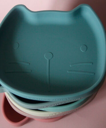 Plato de silicona con ventosa sin BPA Pippa