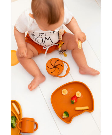 Plato de silicona con ventosa sin BPA Pippa