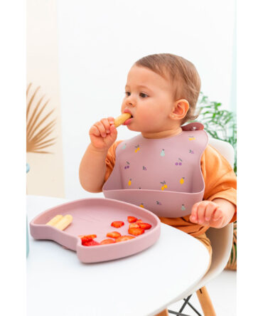 Plato de silicona con ventosa sin BPA Pippa