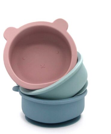 Cuenco silicona con ventosa Teddy