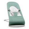 Hamaca bebé Babybjorn Balance Soft cotton jersey salvia/gris