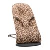 Hamaca bebé Babybjorn Bliss estampado leopardo algodón beige