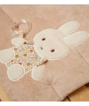 Manta de juegos para bebé Miffy Vintage Flowers