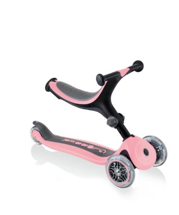 Patinete Go Up plegable plus rosa pastel