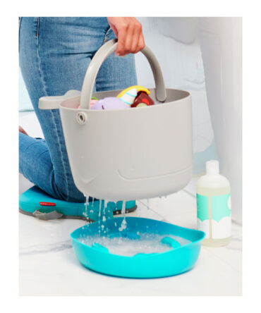 Cubo organizador juguetes de baño Moby