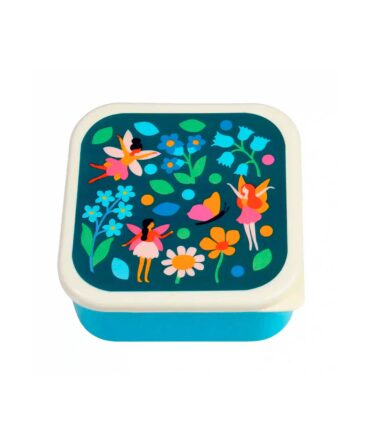 Pack 3 Cajitas Almuerzo fairies in the garden