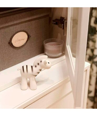 Cebra de caucho natural para el baño