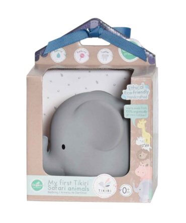 Elefante de caucho natural para el baño