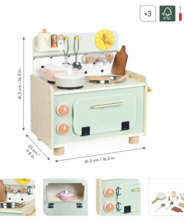 Cocinita de Madera Abuelita Alegre