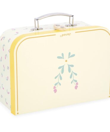 Dinette en Maleta Abuelita Alegre Vajilla Infantil de Madera