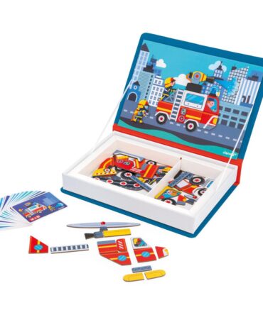 Magnetibook juego bomberos Janod