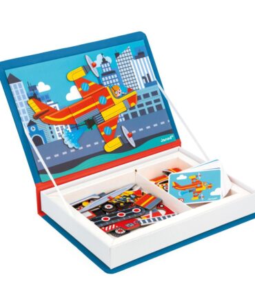 Magnetibook juego bomberos Janod