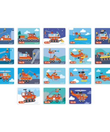 Magnetibook juego bomberos Janod