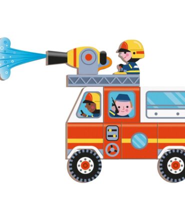 Magnetibook juego bomberos Janod