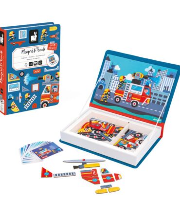 Magnetibook juego bomberos Janod