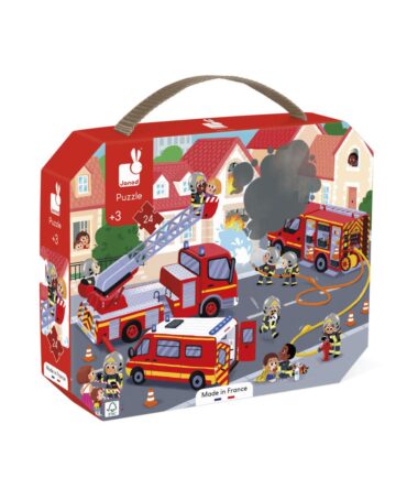 Puzzle bomberos 24 piezas