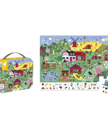 Puzzle observación la granja 24 piezas