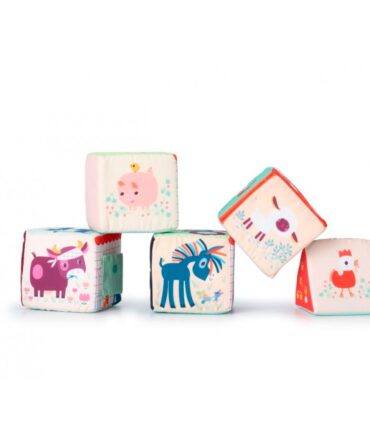 Granja de cubos para apilar