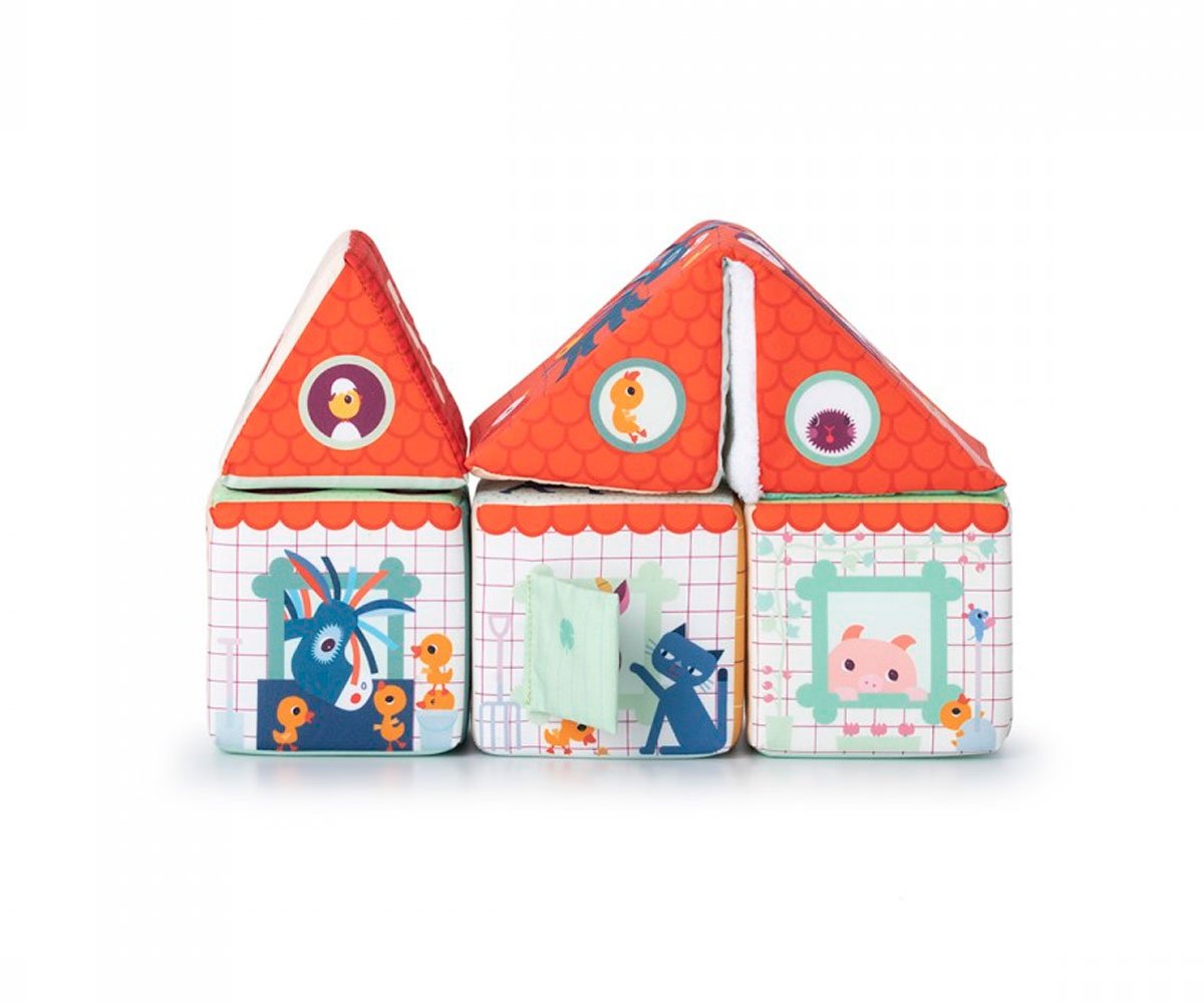 Granja de cubos para apilar