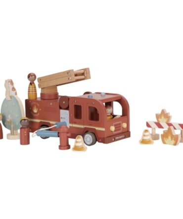 Set Bomberos con Camión Little Dutch