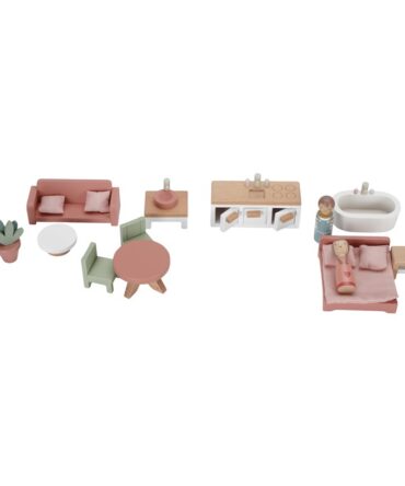 Casa de Muñecas madera portable